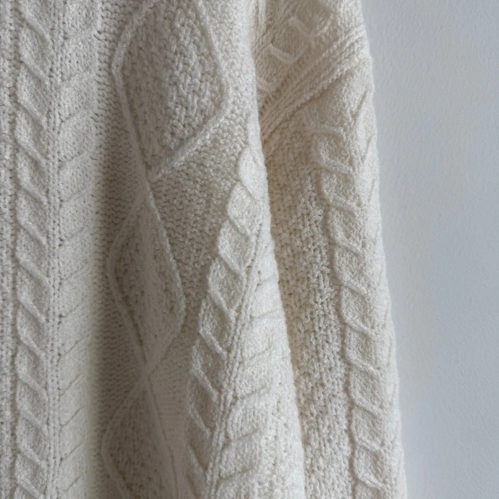 Women's‎ Vince Cable Knit Merino Wool Blend Pullover Size Small